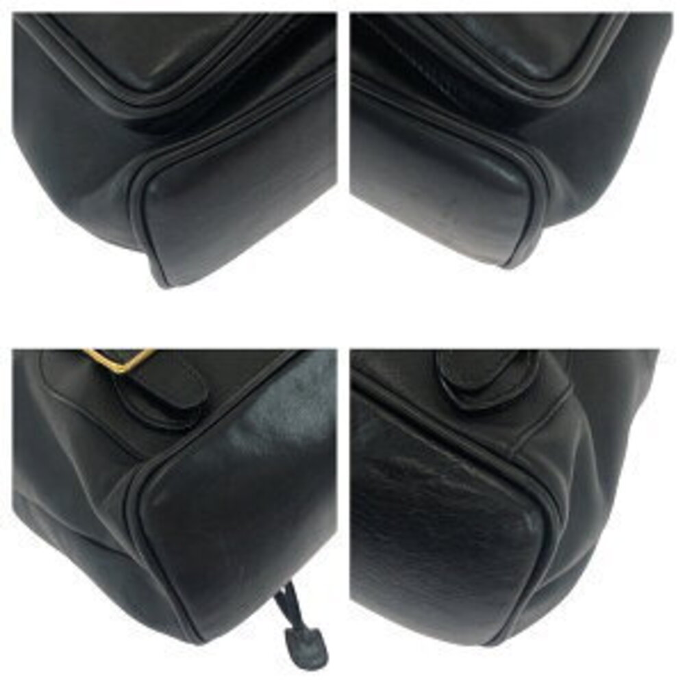 Gucci backpack Bamboo leather black - Picture 3 of 10